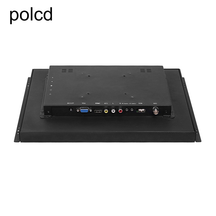 Pantalla táctil capacitiva plana pura industrial del monitor LCD del marco abierto de 15 pulgadas de Polcd