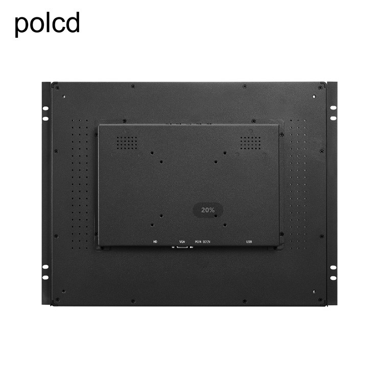 Pantalla táctil capacitiva plana pura industrial del monitor LCD del marco abierto de 15 pulgadas de Polcd