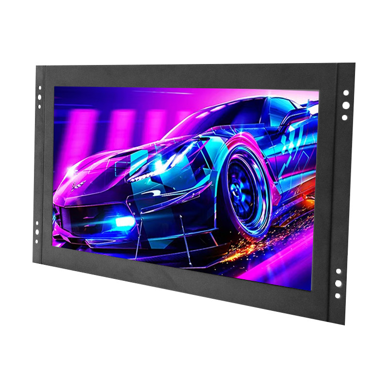 Polcd Caja de metal de 13,3 pulgadas Monitor LCD industrial Marco abierto Pantalla táctil VGA HDMI