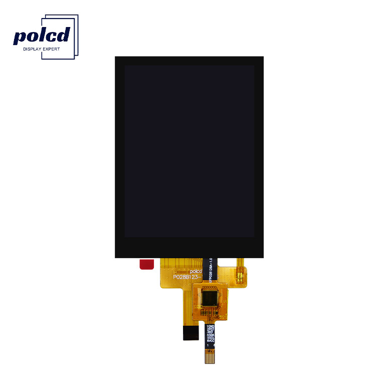 Polcd 2.8'' 15 Pin 240x320 IPS All View Angel TFT LCD Panel de visualización de pantalla táctil