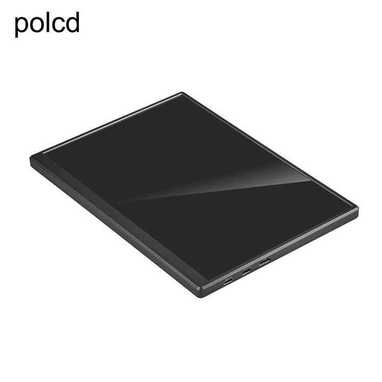 Salida de audio portátil de la pulgada IPS HD de Polcd 10,5 del monitor del tacto del metal de la aleación de aluminio