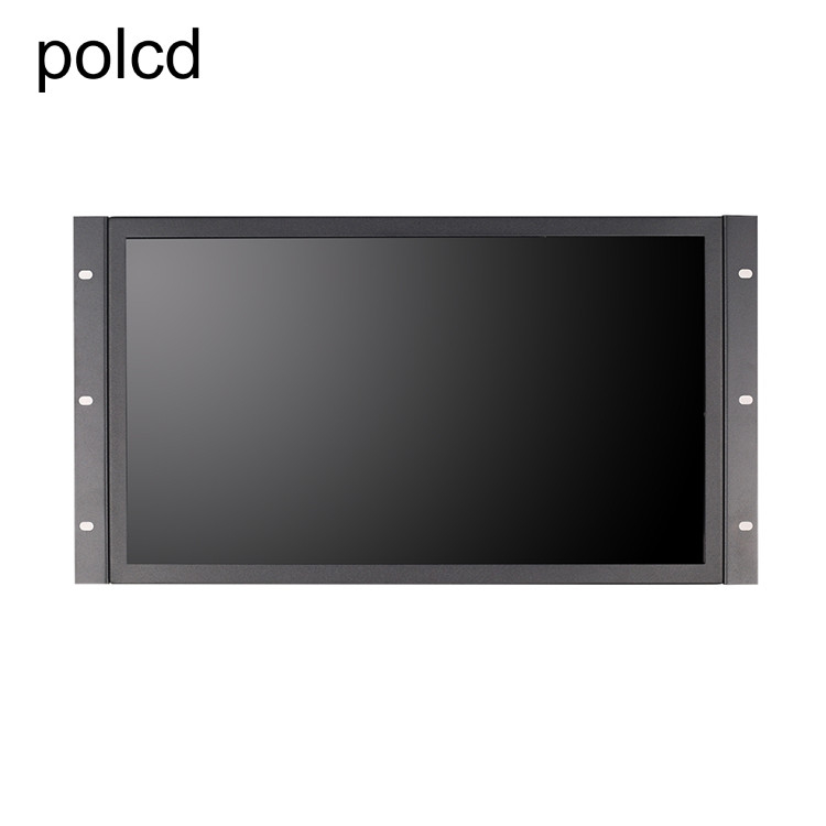El panel industrial del monitor resistente 18,5 del tacto del marco abierto del bastidor de soporte del marco metálico de la PC”