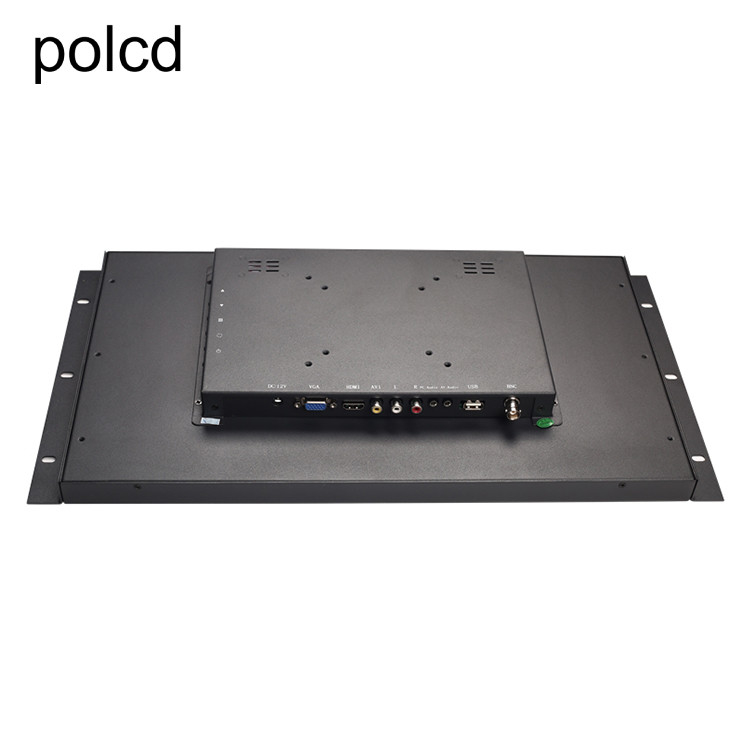 El panel industrial del monitor resistente 18,5 del tacto del marco abierto del bastidor de soporte del marco metálico de la PC”