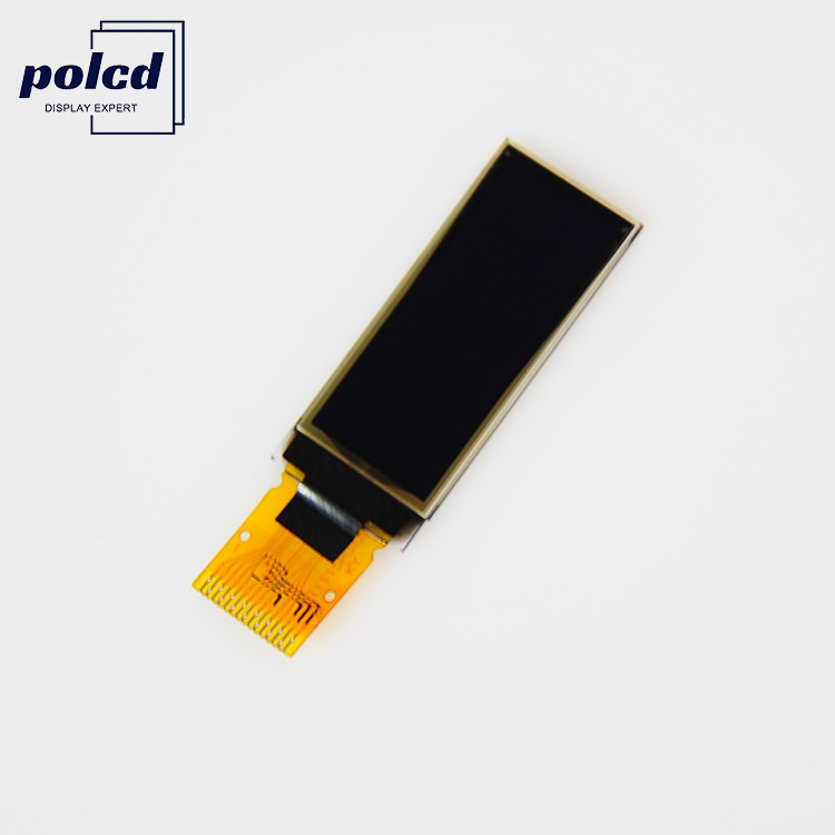 Brillo de SPI 120 del alambre de la pantalla 64x128 4 de la pulgada OLED PMOLED de la fábrica 1,09 de Polcd