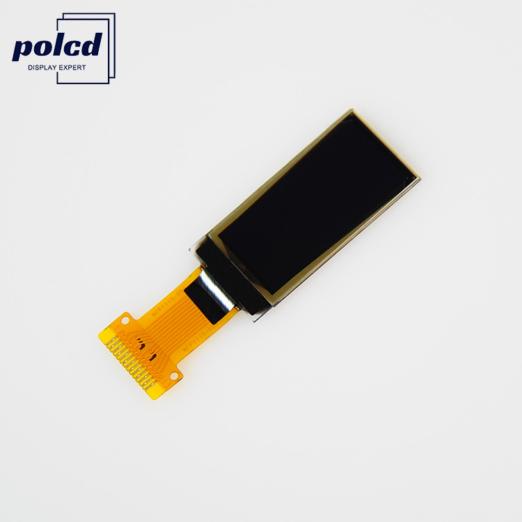 Polcd el color blanco del panel de exhibición de 0,96 pulgadas OLED 64x128 para el Smart Watch lleva el dispositivo