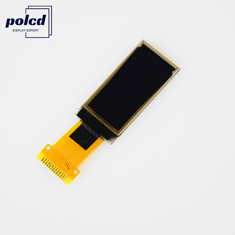 Polcd el color blanco del panel de exhibición de 0,96 pulgadas OLED 64x128 para el Smart Watch lleva el dispositivo