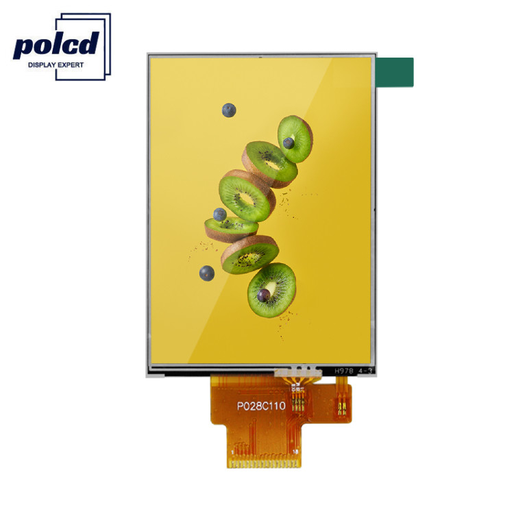 Polcd 260 Nit 240x320 Lcd 2,8 pulgadas ST7789V Panel táctil Lcd 4 hilos SPI