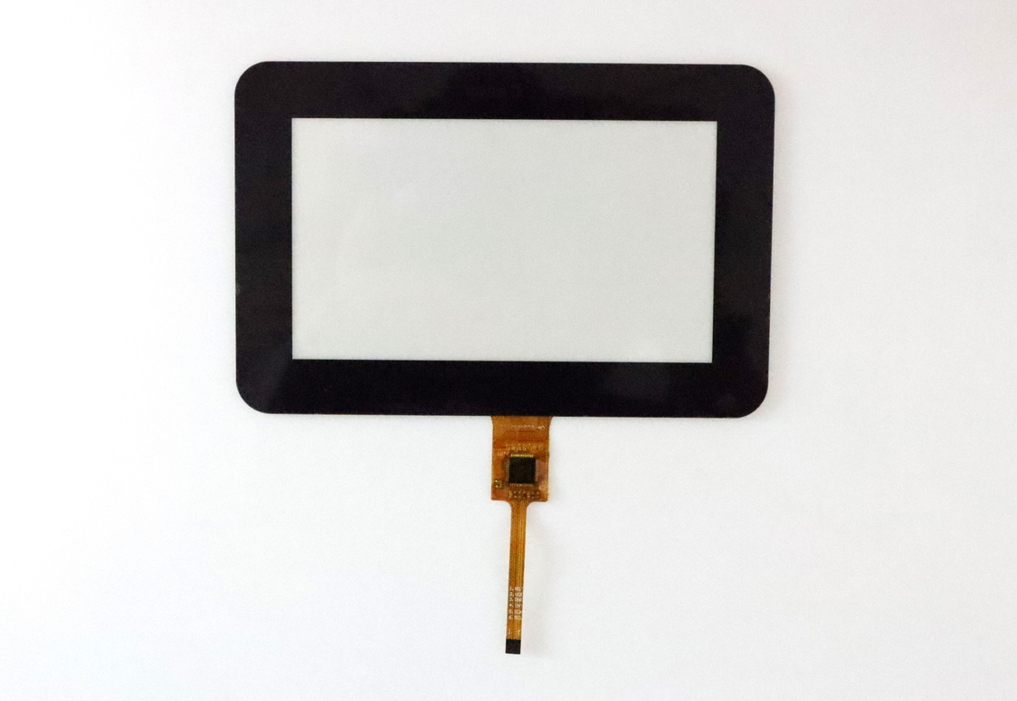 IIC Polcd Panel táctil LCD personalizado de 4.3 pulgadas Cuadrado Alta sensibilidad G + G Ctp