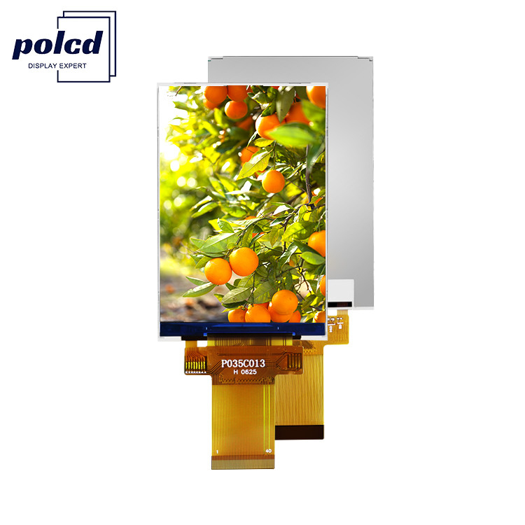 Polcd 320x480 3.5 pulgadas de panel TFT con interfaz paralela de 8 / 9 / 16 / 18