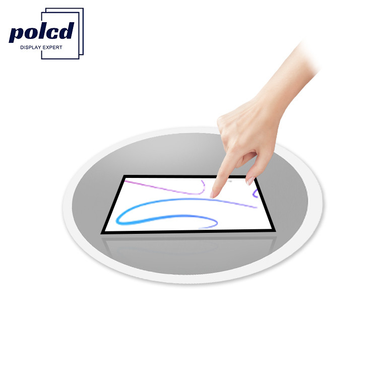 Polcd 8 pulgadas Multitouch Mirror Glass Display Industrial Panel de pantalla táctil LCD capacitivo personalizado