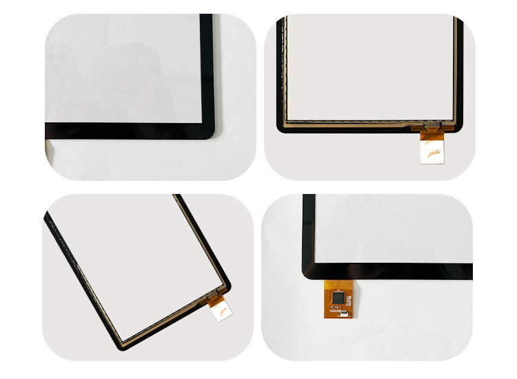 Polcd 10,1 pulgadas GT9271 de forma cuadrada de vidrio 800x1280 capacitivo panel de pantalla táctil para el automóvil industrial