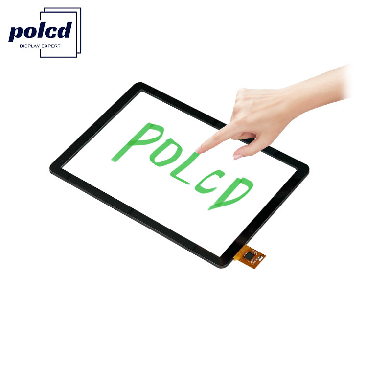 Polcd 10,1 pulgadas GT9271 de forma cuadrada de vidrio 800x1280 capacitivo panel de pantalla táctil para el automóvil industrial