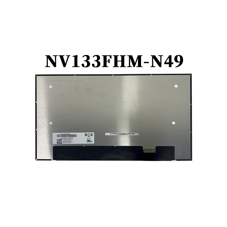 13.3 pulgadas NV133FHM-N49 Panel de pantalla LCD de computadora portátil 60Hz 1920x1080 FHD IPS TFT Modulo de visualización para portátil