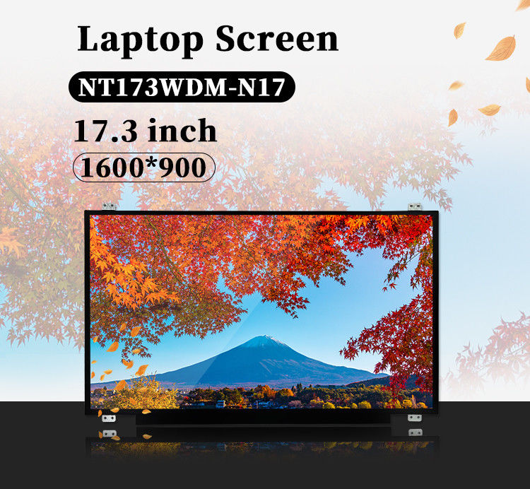 17.3 pulgadas Tft Lcm Módulo original NT173WDM-N17 30pin 220 Nit 1600x900 EDP pantalla de ordenador portátil LED