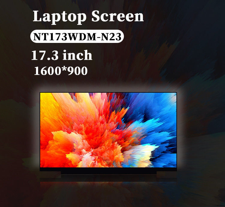 17.3 pulgadas Original NT173WDM-N23 1600x900 Transmisor eDP 60Hz 30 pines Panel de pantalla LCD de reemplazo para portátil