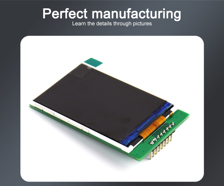 Polcd 4 Wire SPI Tft LCD 2.4 pulgadas 240X320 pantalla táctil LCD con placa de PCB