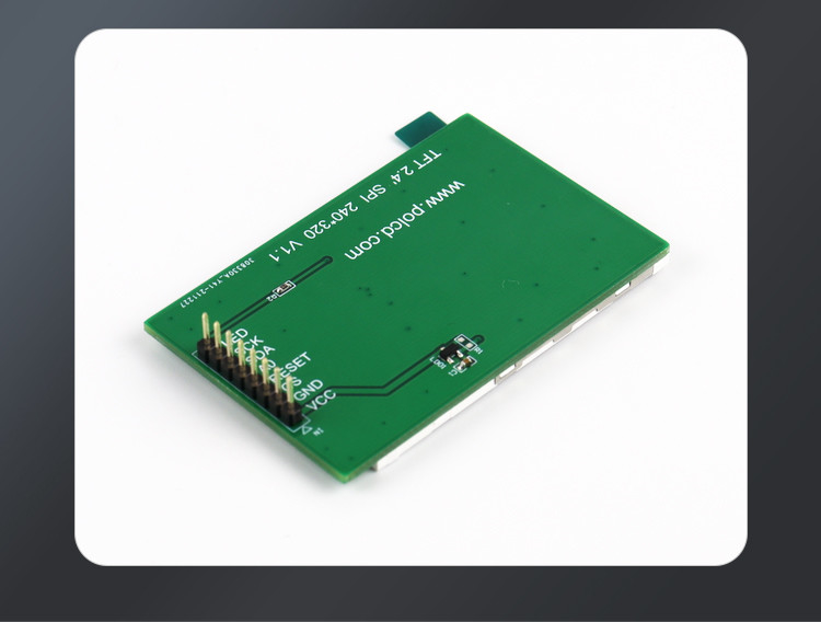 Polcd RoHS Color 262K Lcd Tft Panel táctil ST7789V2 Tft de 2,4 pulgadas