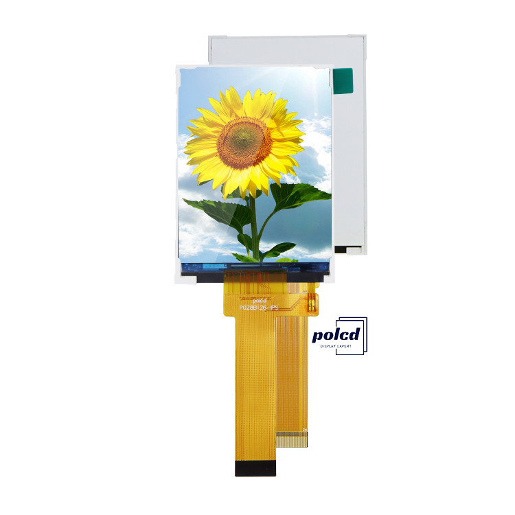 Polcd 2.8 pulgadas LCM Display IPS Pantalla de 240x320 Resolución MCU Interfaz de 8 bits 24 pin módulo TFT LCD
