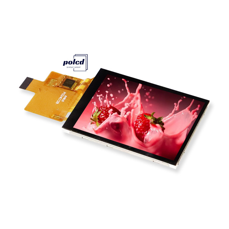 Polcd TFT de 2,4 pulgadas de interfaz Spi LCD 240*320 RGB Color pantalla táctil ST7789V 16pin 2.4 TFT