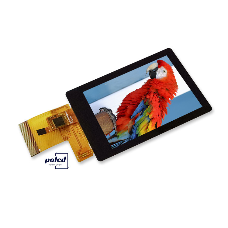 Polcd módulo LCD de 2,4 pulgadas 240 * 320 CTP Toque disponible IPS Ángulo de visión completo Interfaz MCU LCM TFT