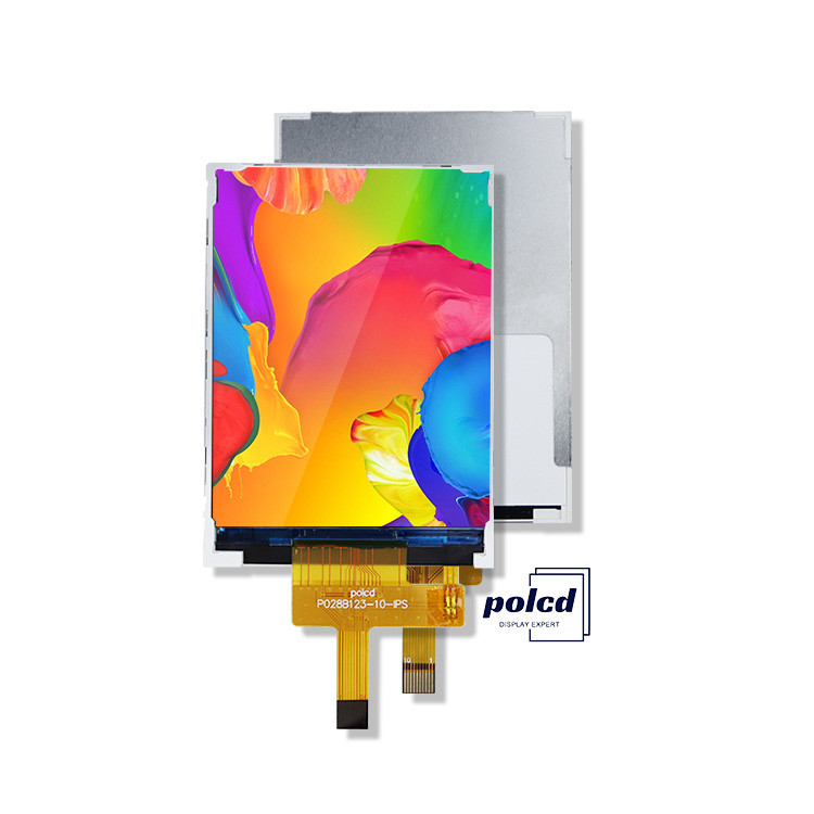 Polcd LCD pequeño 2.8' 240x320 Industrial IPS Pantalla a color de vista completa 2.8 pulgadas Pantalla LCD TFT de puerto paralelo