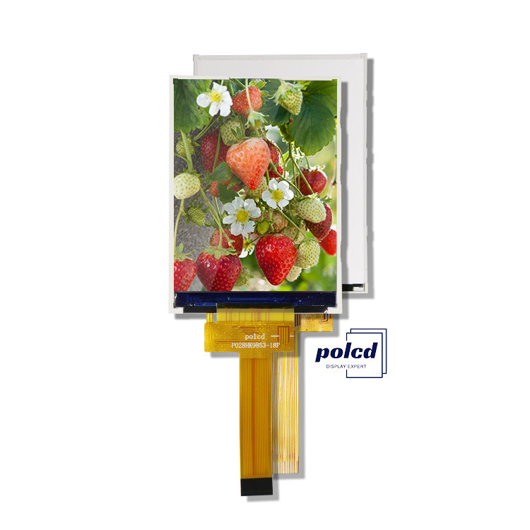 Polcd 2,8 pulgadas 240x320 IPS TFT Pantalla LCD SPI JD9853 IC Todo el ángulo de visión libre Panel de pantalla de módulo