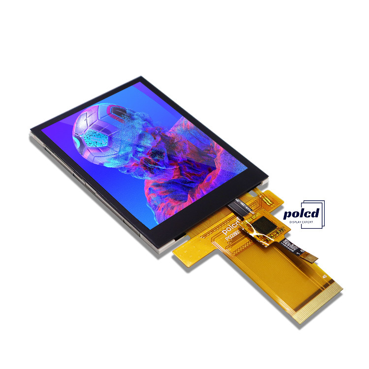Polcd Tft RGB 2,8 pulgadas Controlador industrial Panel de visualización a color Pantalla táctil capacitiva Módulo IPS LCD