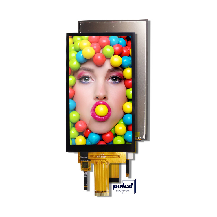 Polcd 5 pulgadas de pantalla LCD vertical 720*1280 Interfaz MIPI Panel táctil capacitivo IPS 5' de pantalla TFT