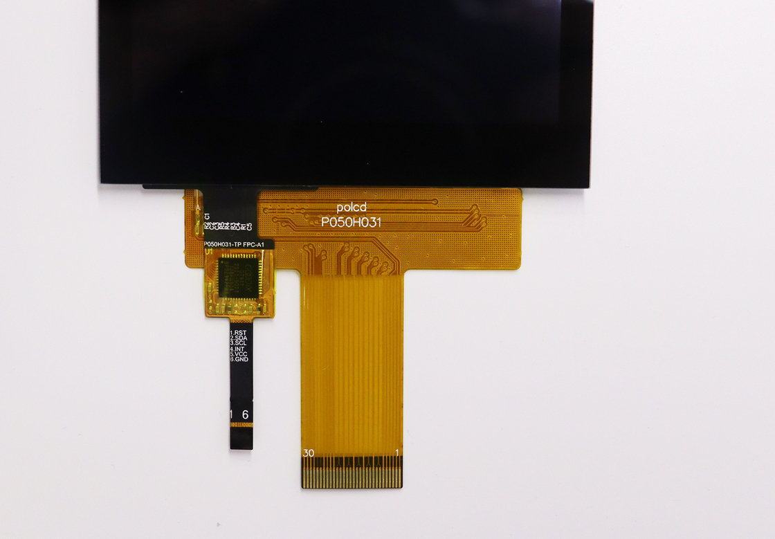 Polcd 5 pulgadas de pantalla LCD vertical 720*1280 Interfaz MIPI Panel táctil capacitivo IPS 5' de pantalla TFT