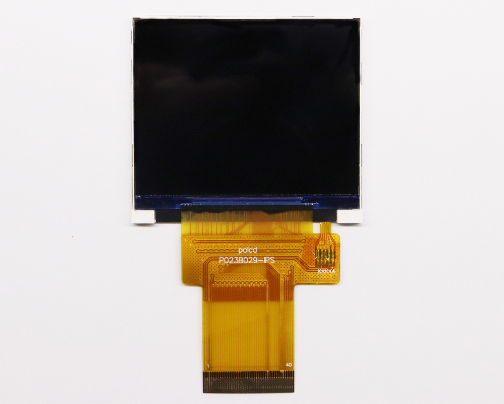 Polcd Pequeño de 2.3 pulgadas 480x360 Alta resolución Color RGB IPS Ángulo de visión Paisaje Pantalla LCD TFT