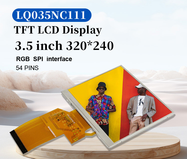 LQ035NC111 Módulo de pantalla táctil LCD de 3,5 pulgadas con resolución original de 320x240 cuadrado