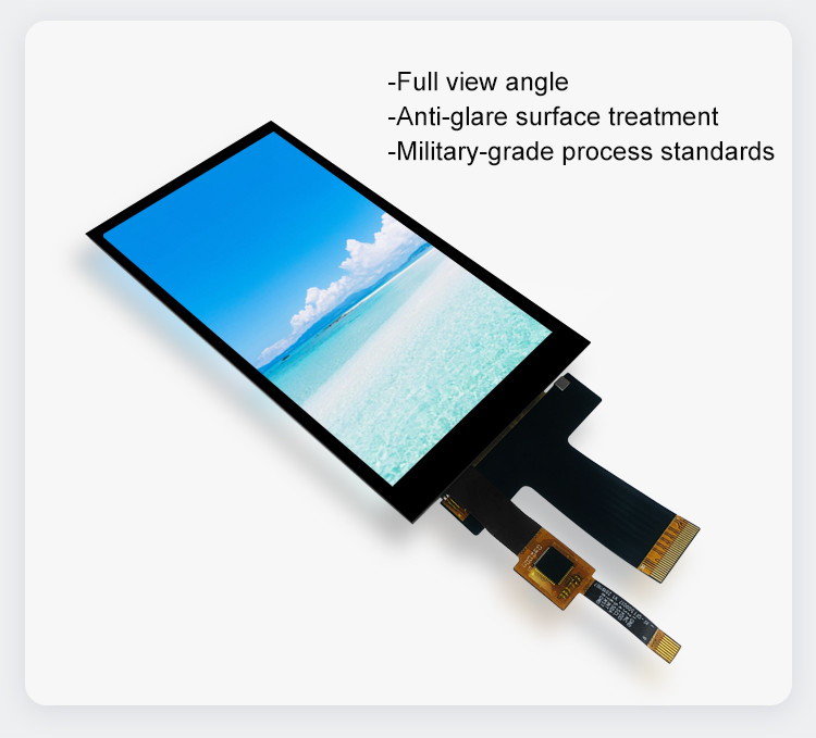 Modulo TFT de 5 pulgadas con resolución 720*1280 interfaz MIPI 30pin TFT LCD Display con panel táctil capacitivo