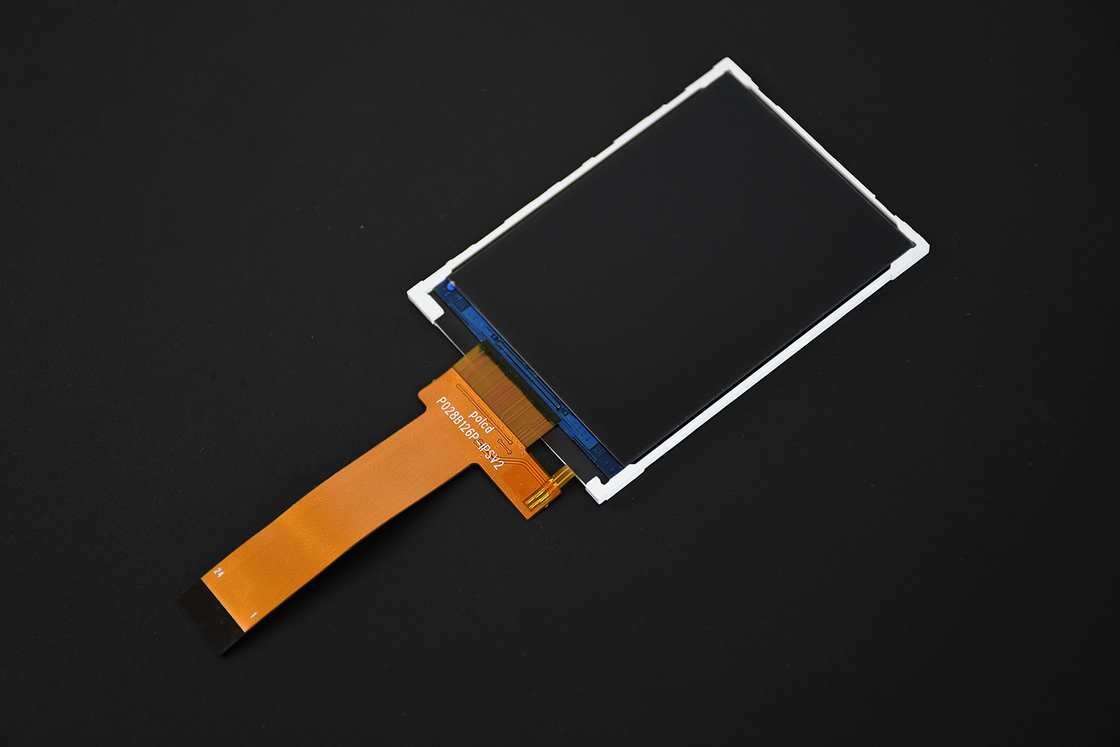 Polcd 2,8 pulgadas pantalla LCD 240x320 MCU Interfaz ángulo de visión ancha TFT módulo LCD transflectivo con ST7789P3-G6