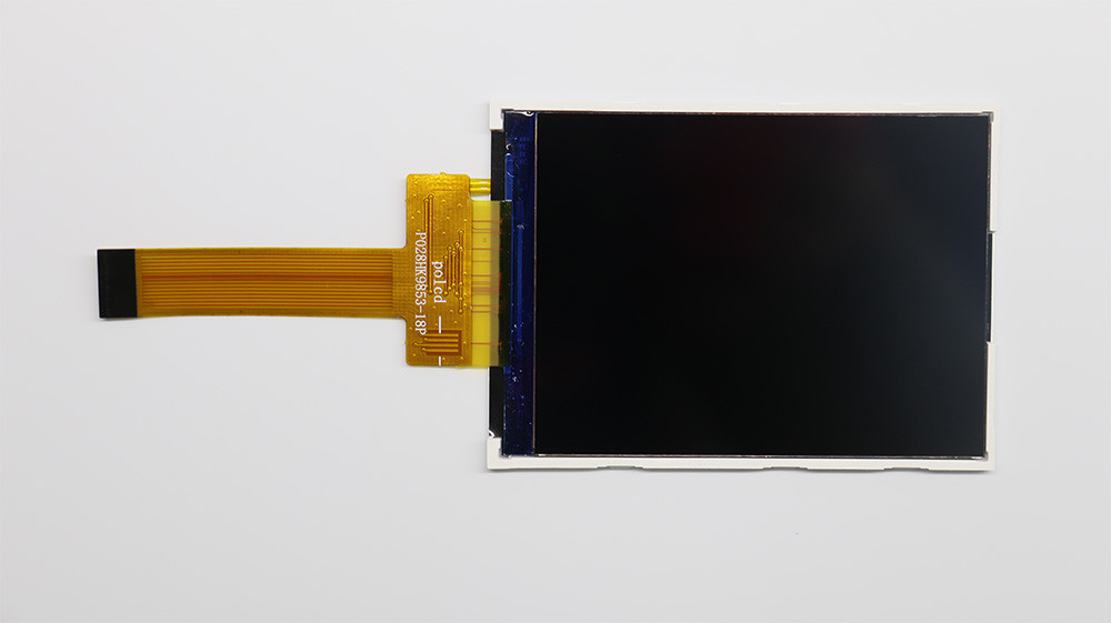 Polcd 2,8 pulgadas Tft pantalla JD9853 240 * 320 Resolución 18pin 200nits módulo TFT LCD