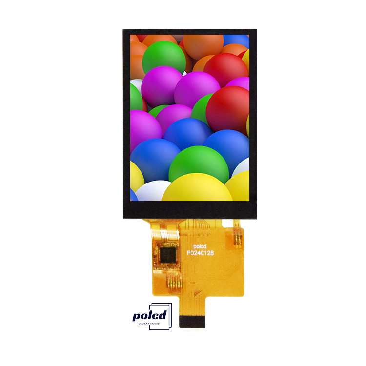 Polcd de 2,4 pulgadas Transmisor de 240x320 de brillo 260 controlador ic ST7789V Interfaz de 4 líneas de serie TFT LCD