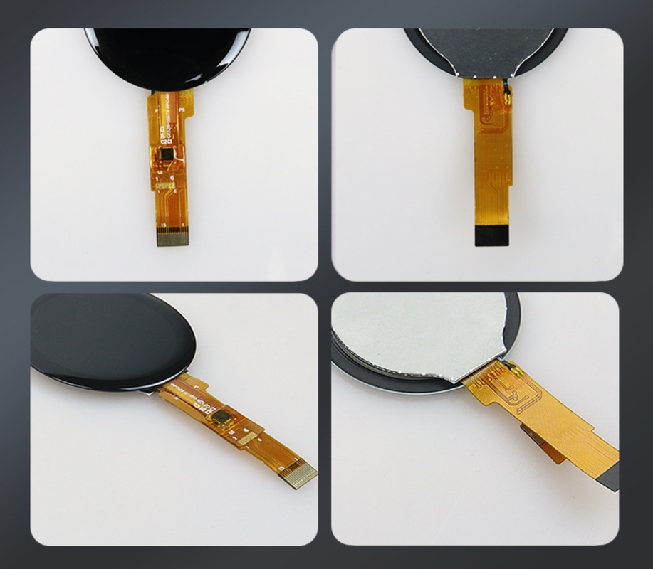 Polcd 1.28 pulgadas IPS Circular LCD Display 240xRGBx240 Resolución Modulo LCD TFT personalizado para relojes inteligentes