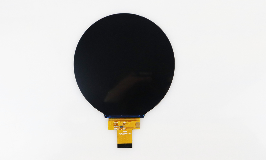 Polcd 4.0'' Panel circular LCD Modulo 720*720 ST7703 IPS Ángulo de visión Interfaz MIPI Display TFT redondo