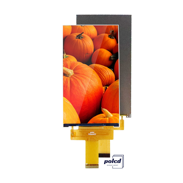Polcd LCD personalizado de 5,0 pulgadas Panel TFT IPS Pantalla LCD 400nit 720x1280 Modulo de visualización LCM