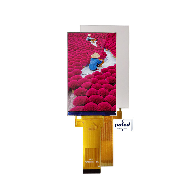 Polcd 480 * 800 Panel LCD de resolución 4 pulgadas Interfaz RGB ST7701S Ic Modulo de pantalla LCD TFT personalizable