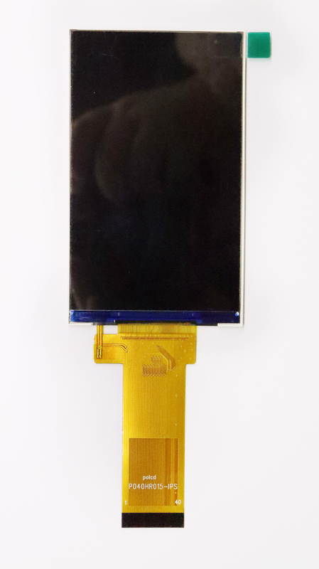 Polcd 4 pulgadas Pantalla LCD 480*RGB*800 Pantalla vertical -20~70 de ancho Temporada de funcionamiento Modulo LCD industrial