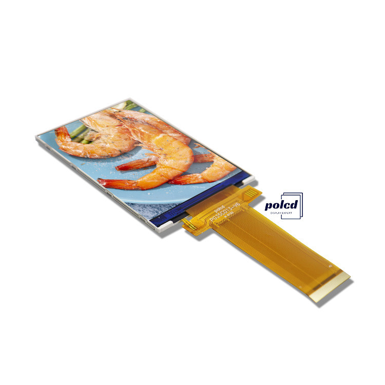 Polcd LCM de fábrica 3.5 pulgadas 320*480 Mcu Spi interfaz 300 nit TFT LCD módulo capacitivo panel táctil
