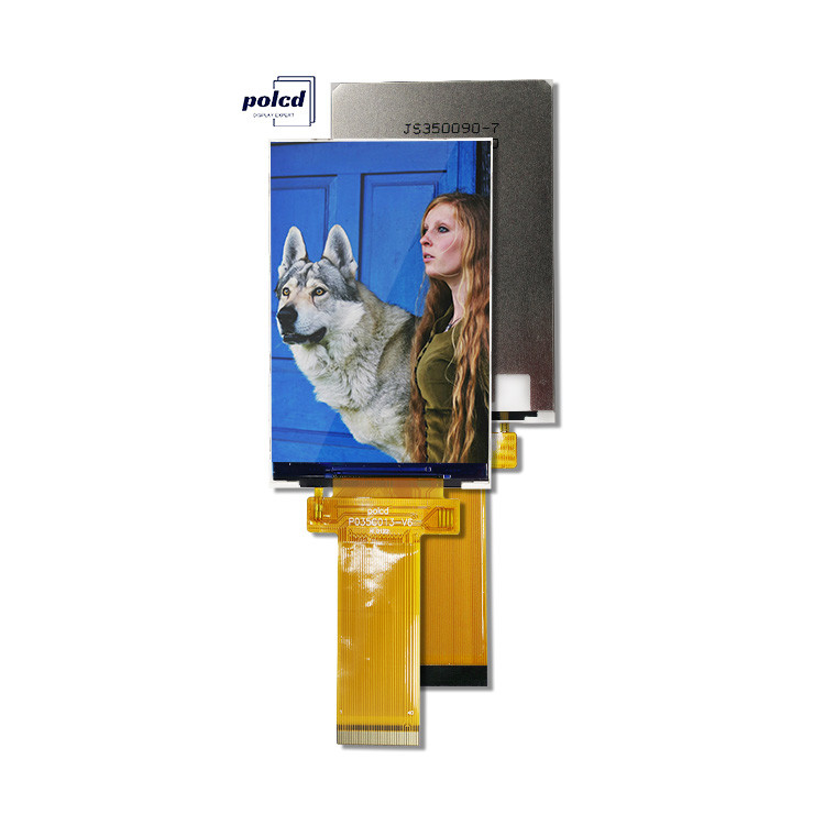 Polcd 3.5 pulgadas pantalla LCD táctil pantalla 320 * 480 SPI interfaz MCU IPS vista completa módulo táctil