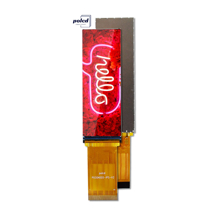 Polcd IPS 268x800 ST7701S Alto brillo 700 nits 3,0 pulgadas pantalla TFT LCD pantalla LCD