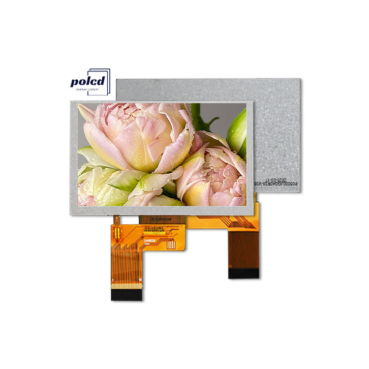 Polcd Modulo LCD de 5 pulgadas personalizado Interfaz RGB 800*480 ST7265 Panel IPS Pantalla LCD TFT