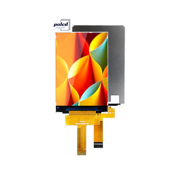 Polcd 3,5 pulgadas Ángulo de visión IPS 320x480 TFT Display Interfaz Mipi 3.5' módulos de pantalla LCD