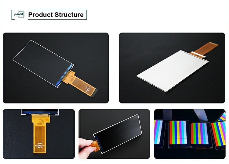 Polcd LCD Fabricante Interfaz Rgb de 4,5 pulgadas 480x854 Gc9503v Pantalla de pantalla IPS TFT de alto brillo