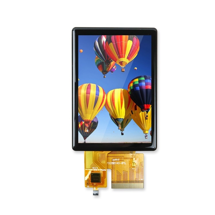 Panel de pantalla LCD TFT a color pequeño de 2,8 pulgadas con interfaz RGB personalizada Polcd, módulo táctil