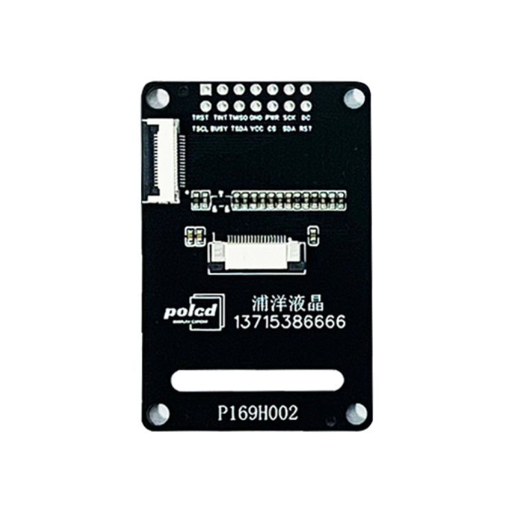 Diseño de placa de circuito impreso (PCB) y ensamblaje PCBA para pantalla LCD Polcd de 1.69 pulgadas