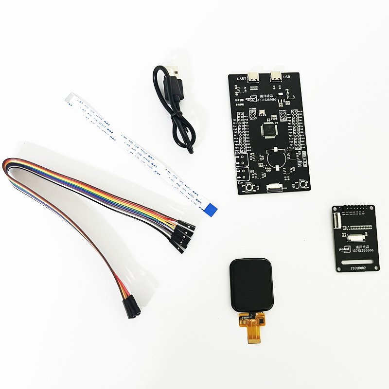 Diseño de placa de circuito impreso (PCB) y ensamblaje PCBA para pantalla LCD Polcd de 1.69 pulgadas