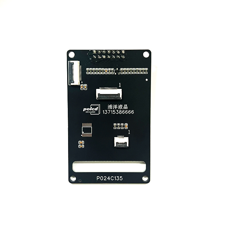 Panel LCD de 2,4 pulgadas Polcd, placas de circuito impreso, fabricante de placas de circuito impreso de China, ensamblaje electrónico PCBA